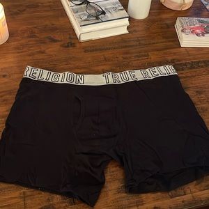 True Religion XL Fly Front 100% Cotton Boxer Brief (1 Single Pair No Box)